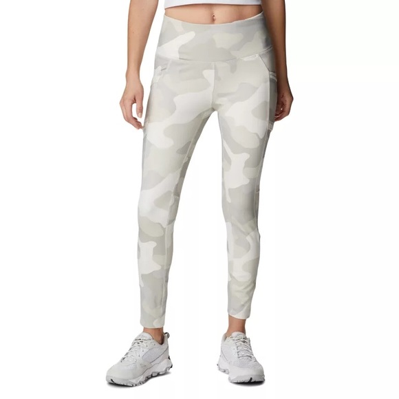 Columbia windgates 2 leggings 50 UPF white camo - Picture 1 of 11